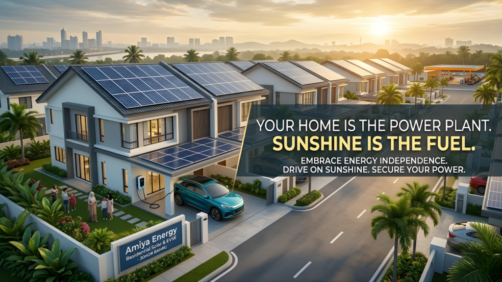 Solar Panel Malaysia 2026 installed by Amiya Energy