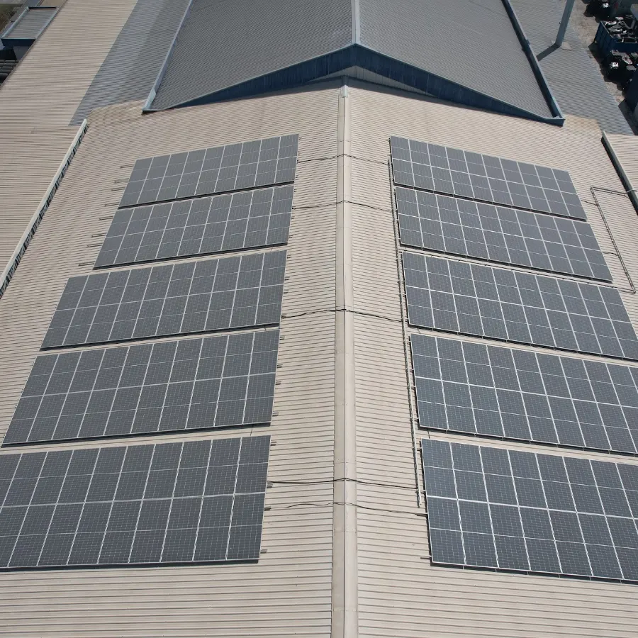 Sistem solar bumbung industri 89.18 kWp projek Amiya Energy di Pasir Gudang, Johor
