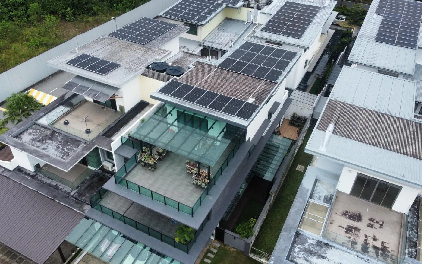 Amiya Energy solar installation, Taman Sutera Utama · Skudai